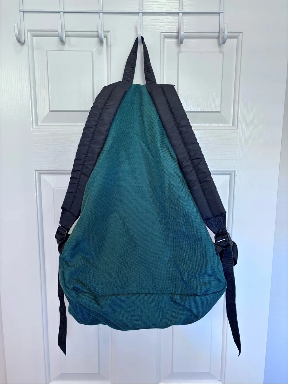 Jansport Forest Green Classic Backpack with Navy Logo Patch